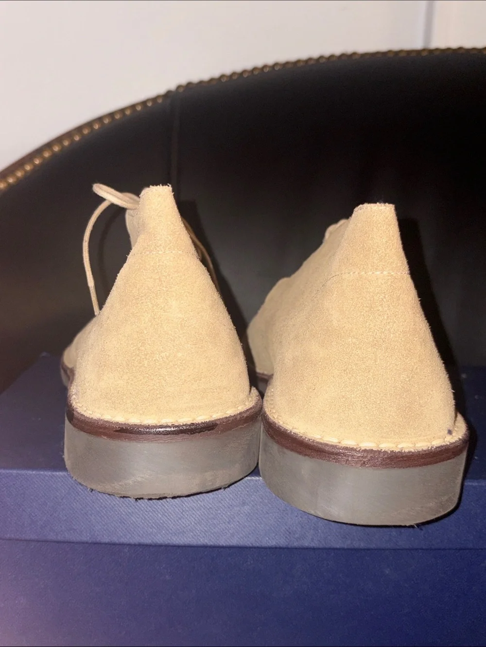 Brooks Brothers Tan Suede Chukka Boots